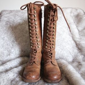 Rare Campus Lace Up Boots